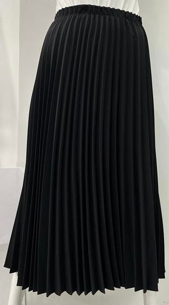 SAMS FASHION ACCORDION PLEATED-EXTRA LONG BLACK