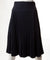 PANIZ ACCORION PLEATED YOKE SKIRT 27" NAVY