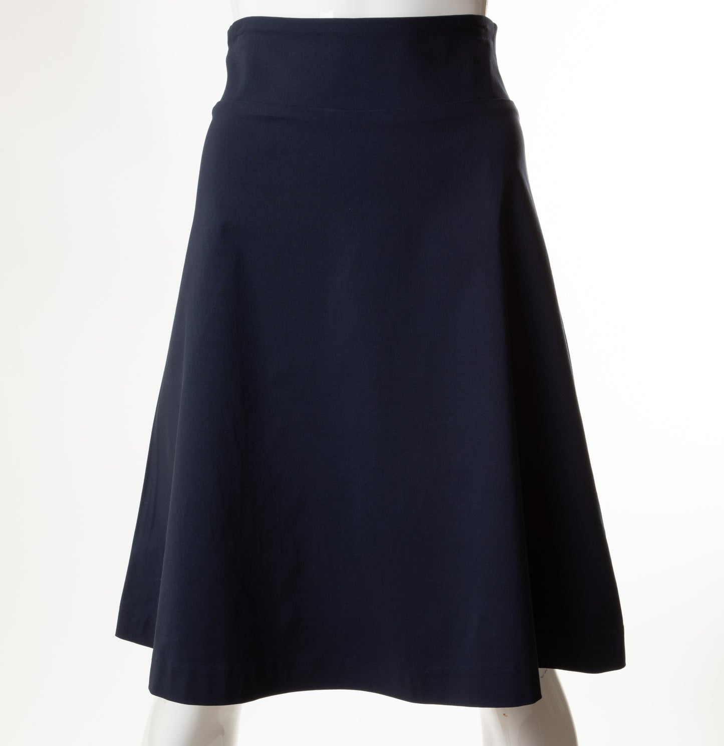 IMPACT A-LINE SKIRT W WAISTBAND 27" NAVY